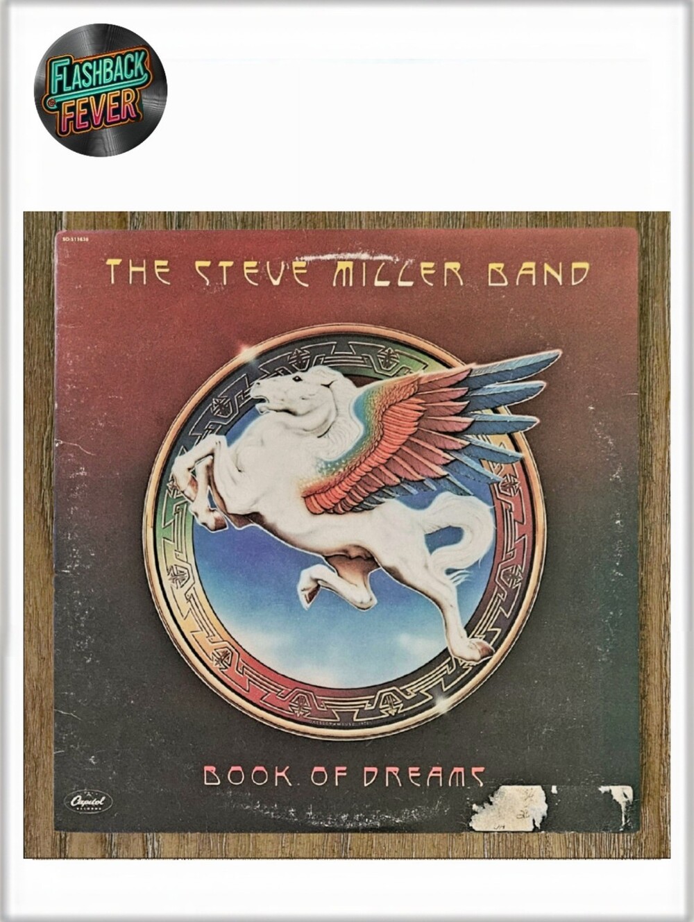 4/$30-THE STEVE MILLER BAND•Book Of Dreams•1977 US (#SO-511630)•Goldisc Pressing